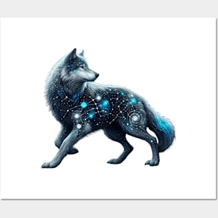 The Celestial wolf. Posters and Art